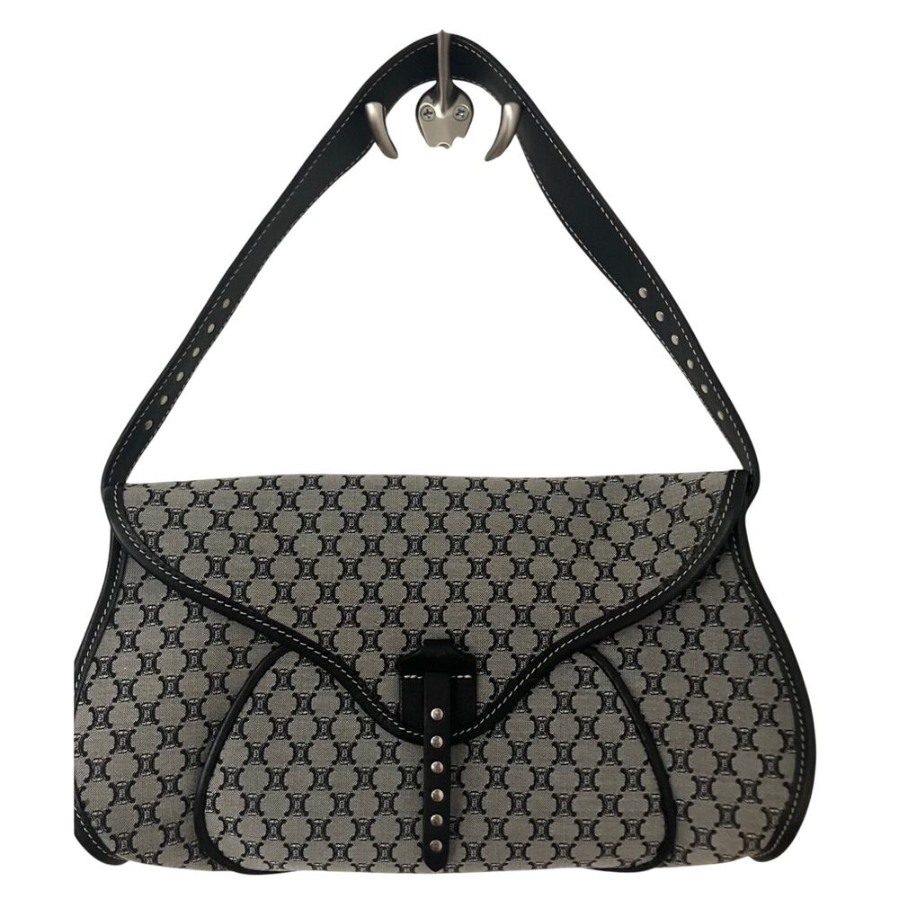 Celine Macadam Pattern Shoulder Bag